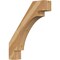 Ekena Millwork 6"W x 28"D x 34"H Merced Rough Sawn Knee Brace, Western Red Cedar BRC06X28X34MRC00RWR - alternate 1